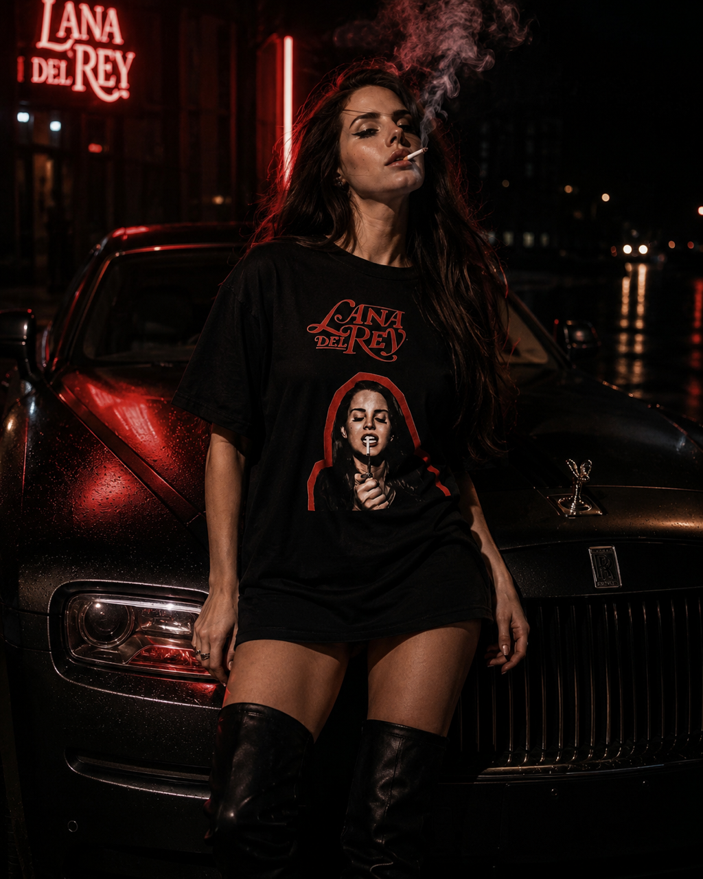 Lana Del Rey Oversized Unisex Tshirt