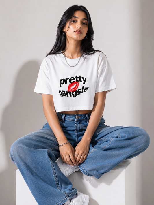 Pretty Gangster Crop Top