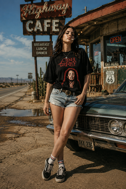 Lana Del Rey Oversized Unisex Tshirt
