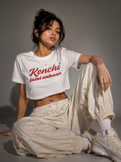Kenchi Jaisi Zubaan Crop Top