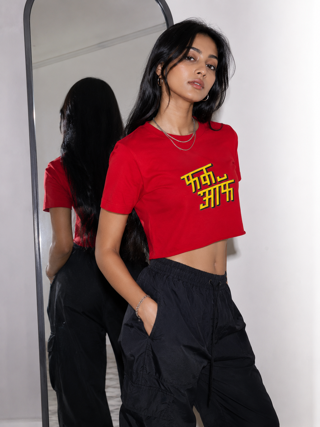 फक ऑफ Crop Top