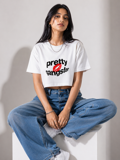 Pretty Gangster Crop Top