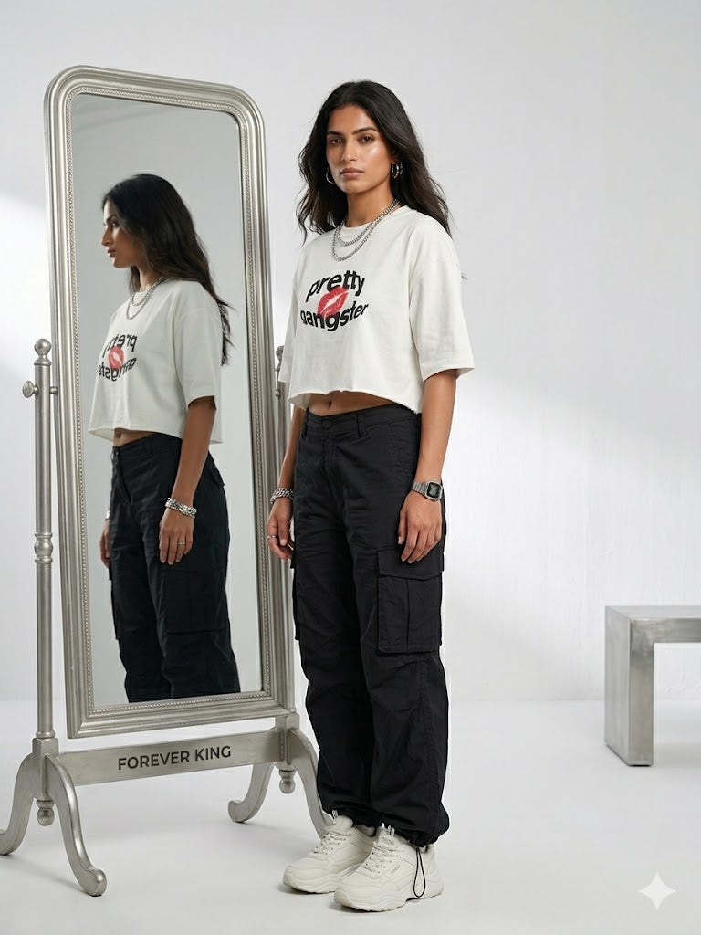 Pretty Gangster Crop Top