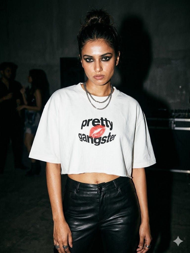 Pretty Gangster Crop Top